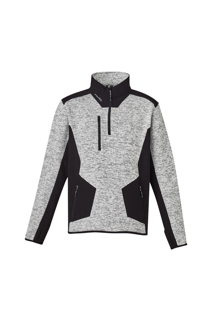 Syzmik Unisex Streetworx Reinforced Knit 1/4 Zip Pullover