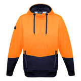 Syzmik Unisex Hi Vis Textured Jacquard Hoodie