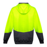 Syzmik Unisex Hi Vis Textured Jacquard Hoodie