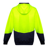 Syzmik Unisex Hi Vis Textured Jacquard Hoodie