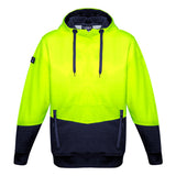 Syzmik Unisex Hi Vis Textured Jacquard Hoodie
