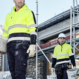 Syzmik Unisex Hi Vis 1/4 Zip Pullover - Hoop Taped