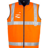 Syzmik Mens Hi Vis Lightweight Waterproof Vest