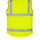 Syzmik Mens Hi Vis Lightweight Waterproof Vest