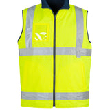 Syzmik Mens Hi Vis Lightweight Waterproof Vest
