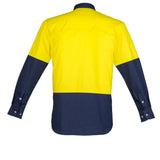 Syzmik Mens Hi Vis Industrial L/S Shirt