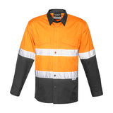 Syzmik Mens Rugged Cooling Hi Vis Taped L/S Shirt