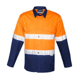 Syzmik Mens Rugged Cooling Hi Vis Taped L/S Shirt