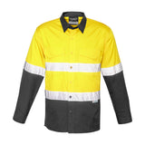 Syzmik Mens Rugged Cooling Hi Vis Taped L/S Shirt