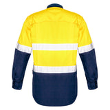 Syzmik Mens Rugged Cooling Hi Vis Taped L/S Shirt