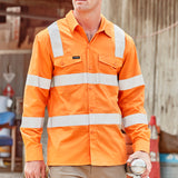 Syzmik Mens Bio Motion Vic Rail Shirt
