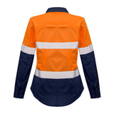 Syzmik Womens Rugged Cooling Hi Vis Taped L/S Shirt