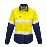 Syzmik Womens Rugged Cooling Hi Vis Taped L/S Shirt