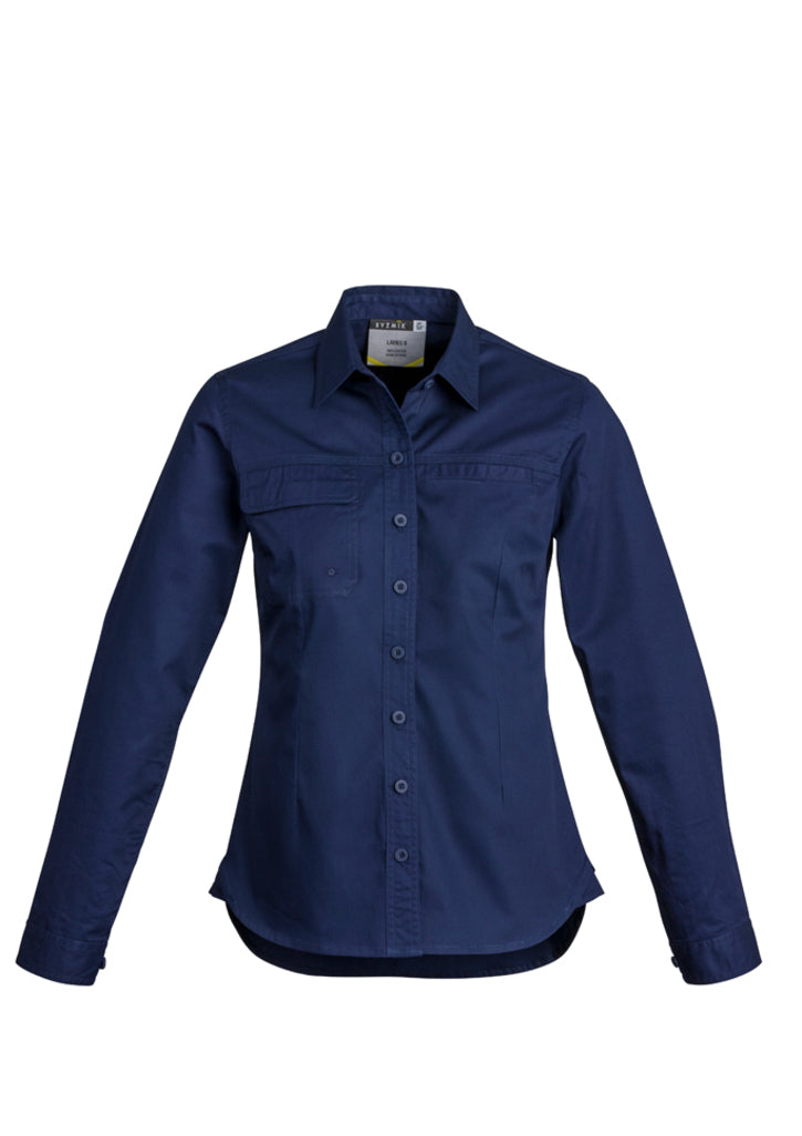 Syzmik Womens Lightweight Tradie L/S Shirt
