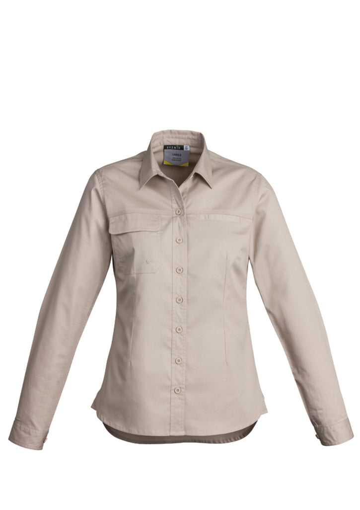 Syzmik Womens Lightweight Tradie L/S Shirt