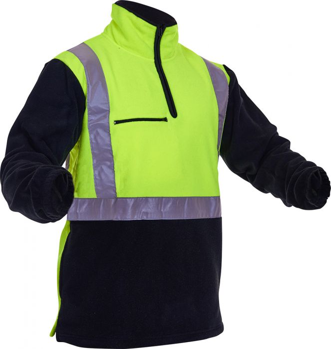 Caution Hi-Vis D/N 1/2 Zip Fleece Tunic