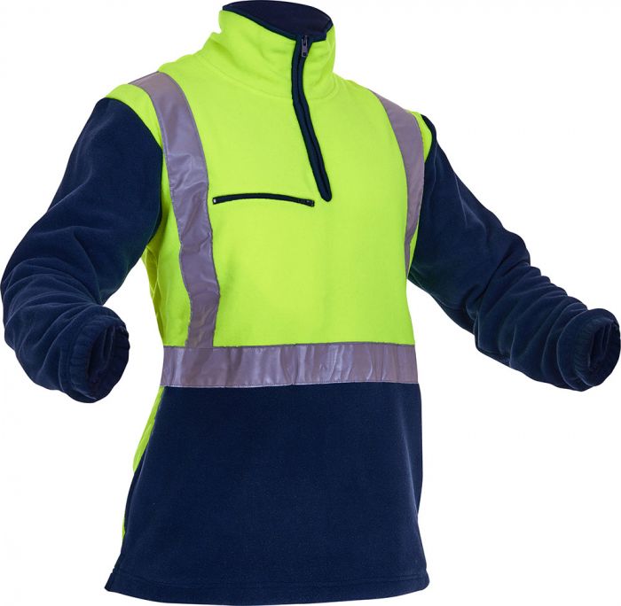 Caution Hi-Vis D/N 1/2 Zip Fleece Tunic