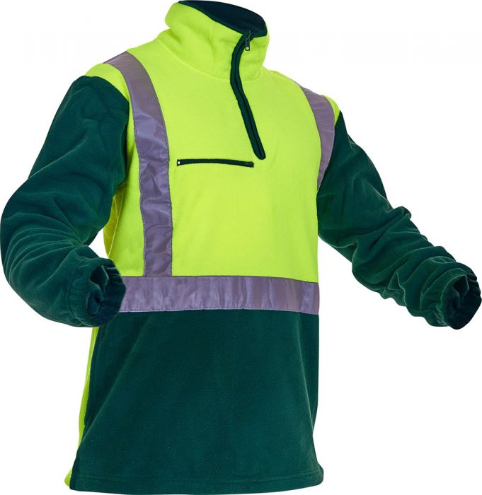 Caution Hi-Vis D/N 1/2 Zip Fleece Tunic