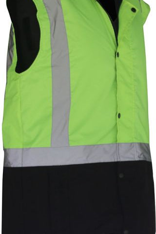 Caution Oilskin D/N Sleeveless Vest